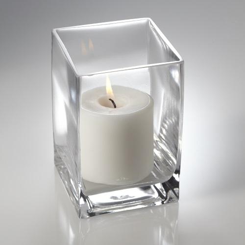Eastland Square Pillar Candle Holder 6" Set of 6