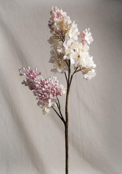 silk pink lilac flowers 25in