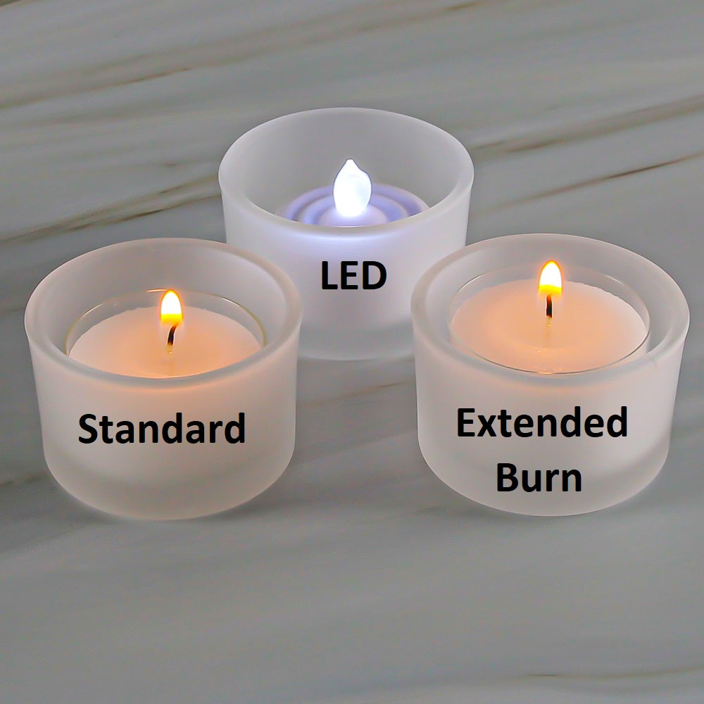 Richland Flameless LED Tealight Candles White Set of 12