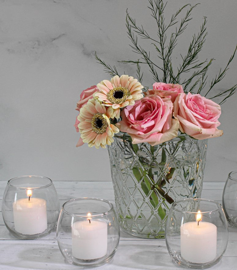 richland tipper vase candle holder set of 12