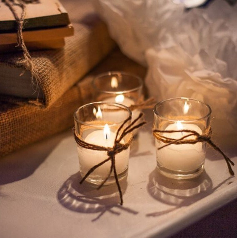 Richland Votive Candles White Citronella Scented 10 Hour Set of 144