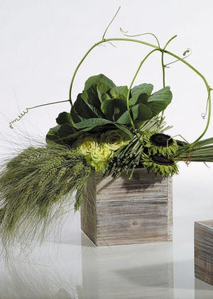 woodland planter 6 x6 x6 whitewash
